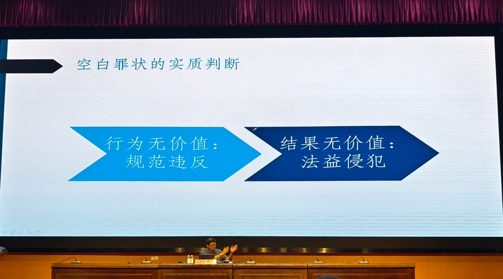 Luo Xiang on the Substantive Judgment of Blank Criminal Provisions