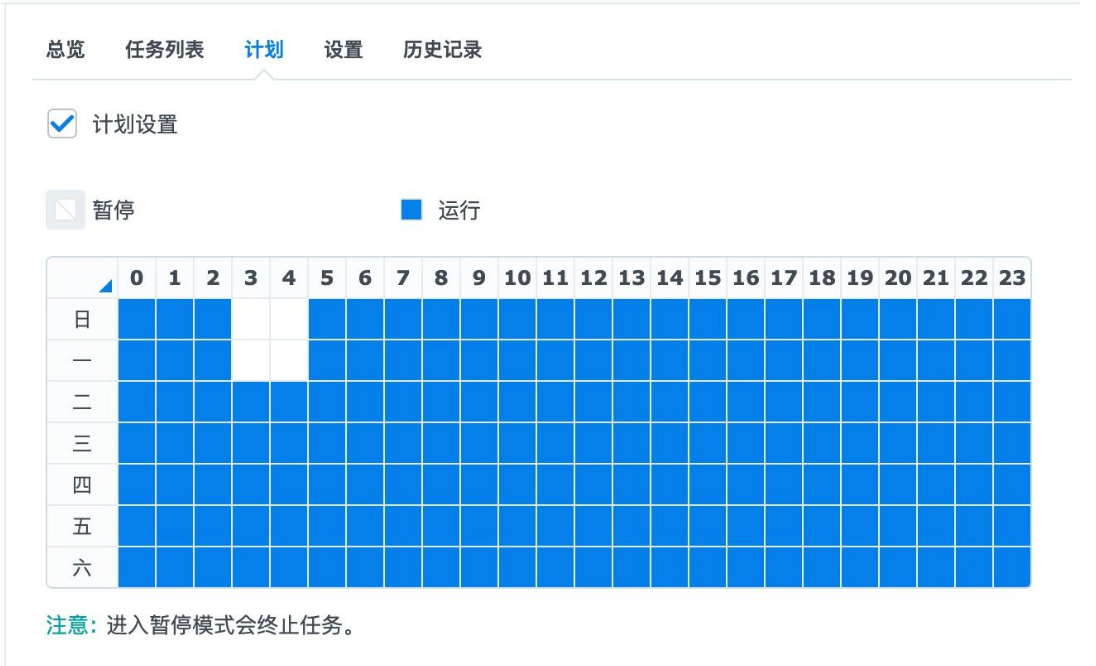 NAS 定时上传任务