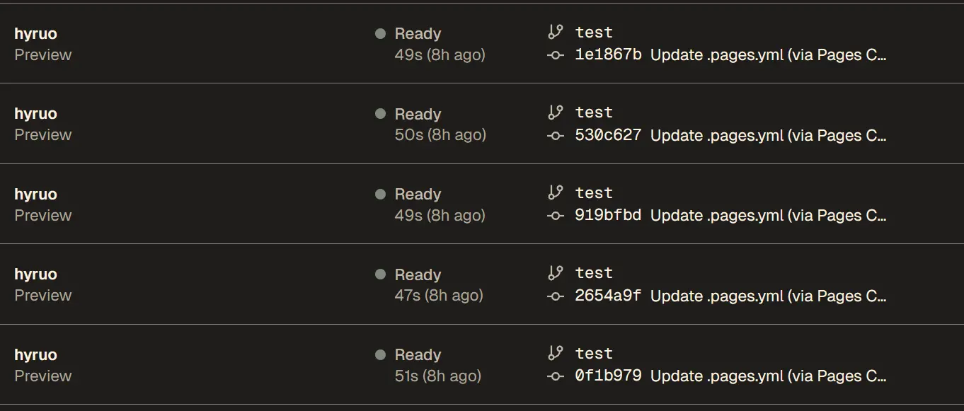 Vercel Frequent Deployments